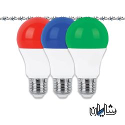 لامپ حبابی 12 وات SMD E27 رنگی پارس شوان