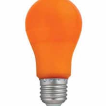 لامپ ال ای دی حبابی 9 وات نارنجی هالی استار